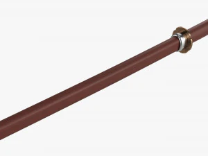 Bokken Shoto Modello 3D