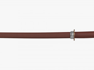 Bokken Shoto 3D Model