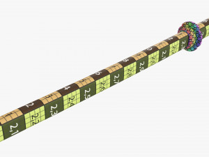 Bokken Shoto 3D Model