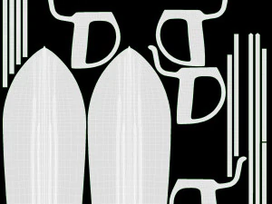 Butterfly Short Swords 3D Model