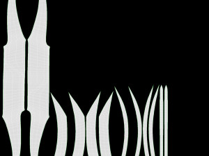 Double Bladed Throwing Knife Modèle 3D