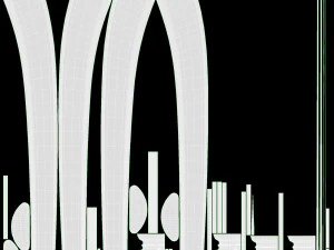 Double Wushu Broadswords 3D Model