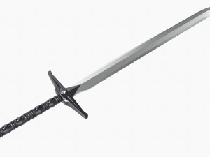 Excalibur-Geradschwert 3D Modell