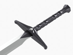 Excalibur Straightsword 3D Model