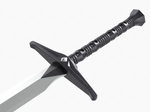 Excalibur-Geradschwert 3D Modell