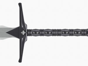 Excalibur-Geradschwert 3D Modell