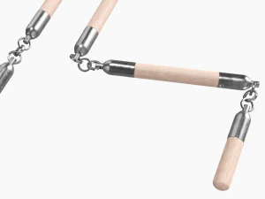 Flail Three Sectional Short 3D Model