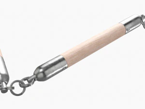Flail Three Sectional Short 3D Model