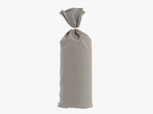 Gift Bag Mockup 01 Modello 3D