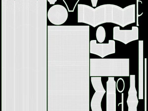 漢剣楊能 3Dモデル