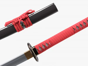 Katana 01 3D Model