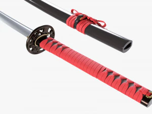 Katana 01 3D Model