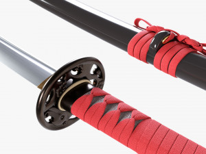 Katana 01 3D Модель