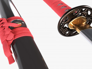 Katana 01 3D Модель