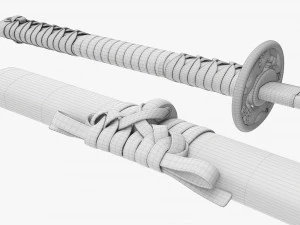 Katana 01 3D Model