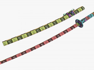 Katana 01 3D Модель