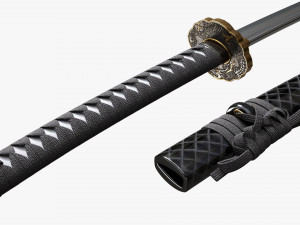 Katana 02 3Dモデル