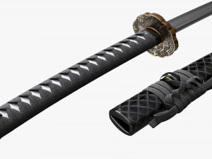 Katana 02 3D Model
