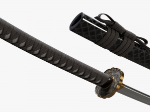 Katana 02 3Dモデル