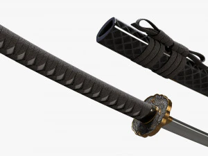 Katana 02 3D Model
