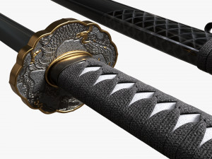 Katana 02 3Dモデル