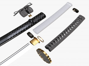 Katana 02 3Dモデル