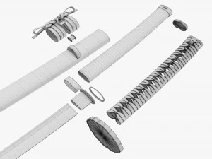 Katana 02 3D Model