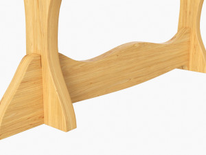Katana Stand 01 Wooden Modelo 3D