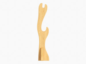 Katana Stand 01 Wooden Modelo 3D