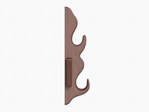 Katana Stand 02 Wooden Modello 3D
