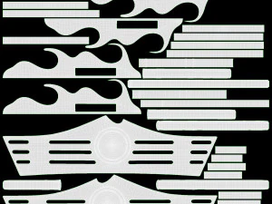 Katana Stand 02 Wooden 3D Model