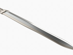King Gujian Sword 3D Model