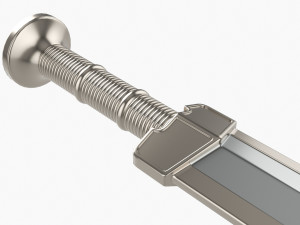 King Gujian Sword 3D Model