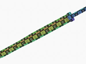 King Gujian Sword 3D Model