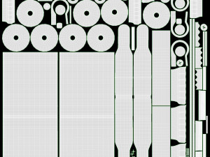 Marching Bass Drum With Carrier Modelo 3D