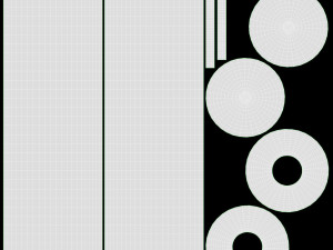 Marching Bass Drum With Carrier Modelo 3D