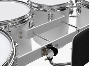 Marching Tom Set With Carrier 3D Модель