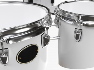 Marching Tom Set With Carrier 3D Модель