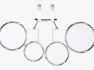 Tom marchando definido com transportadora Modelo 3D