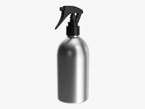 Metal Bottle With Dispenser Large 3D Model