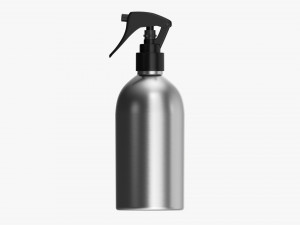 Metal Bottle With Dispenser Large Modelo 3D