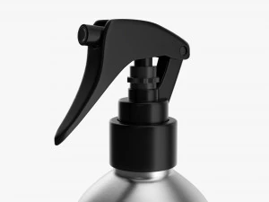 Metal Bottle With Dispenser Large 3D Model