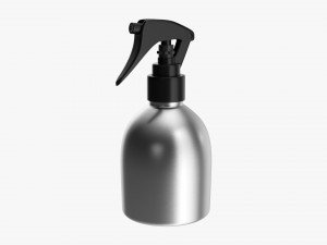 Metal Bottle With Dispenser Small 3D Model