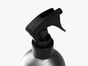 Metal Bottle With Dispenser Small Model 3D