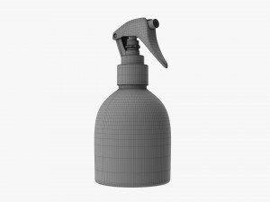 Metal Bottle With Dispenser Small Model 3D