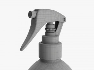 Metal Bottle With Dispenser Small Model 3D
