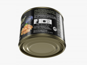 Miamor Feine Filets In Jelly Thun And Calmari Cat Food 3D Model