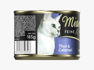 Miamor Feine Filets In Jelly Thun And Calmari Cat Food 3D Model