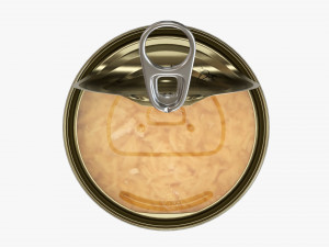 Miamor Feine Filets In Jelly Thun And Calmari Cat Food Open 3D Модель