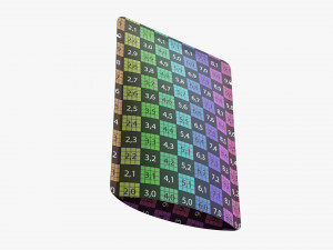 Mylar Plastic Pouch Bag Mockup 09 Modelo 3D
